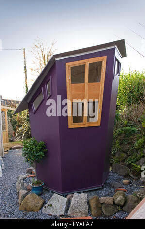 Artist Jane Tarasun's wooden folly sheds for gardens.a UK garden ...