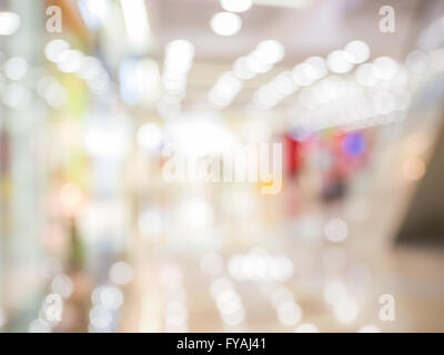 Abstract background of shopping mall, shallow depth of focus. Stock Photo