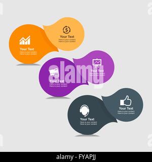 Info graphics Design Template Stock Vector