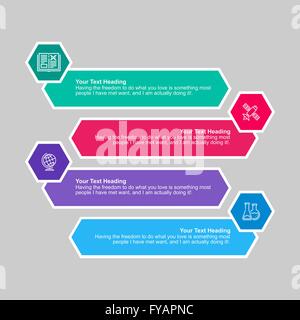 Infographics Design Template Stock Vector