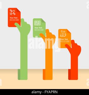 Infographics Design Template Stock Vector