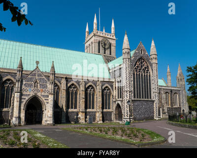 The Minster Church of St. Nicholas, The Largest Parish Church in England, Great Yarmouth, Norfolk, England Stock Photo