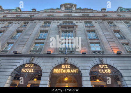 Ritz Hotel  London.  5 star hotel Stock Photo