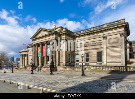 Walker Art Gallery, William Brown Street, Liverpool, England, UK Stock Photo