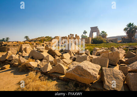 Karnak Temple, Luxor, Egypt, Africa Stock Photo