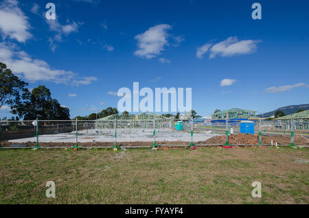 New house construction in Australia Stock Photo