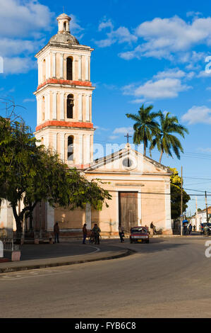 Virgen del Buen Viaje Church, Remedios, Santa Clara Province, Cuba Stock Photo