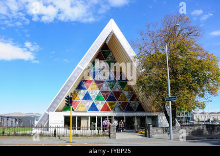 Christchurch Transitional Catherdral, Hereford Street, Christchurch, Canterbury Region, South Island, New Zealand Stock Photo