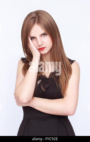 Girl in dress Stock Photo