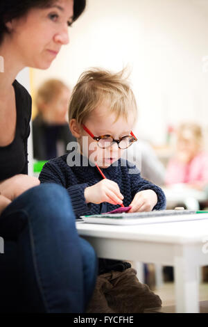 NURSERY SCHOOL Stock Photo