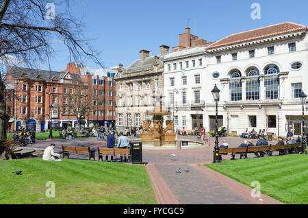 Leicester Town Hall Square Stock Photo