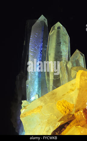 Quartz Stone Crystals In Light Tone Stock Photo Alamy