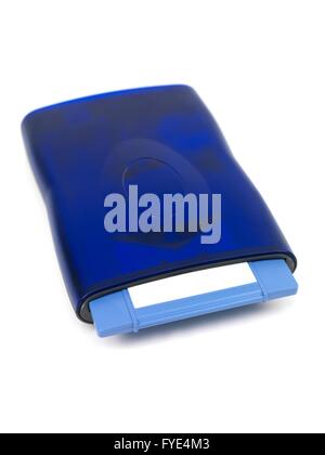 A backup zip drive isolated against a white background Stock Photo - Alamy