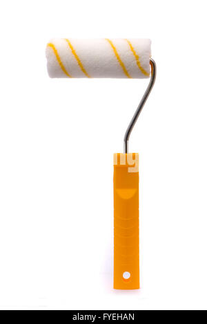 Paint roller isolated on white background Stock Photo