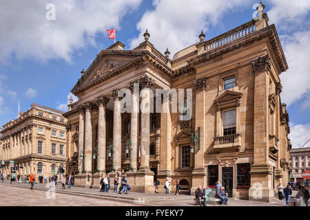 Theatre Royal, Grey Street, Newcastle-upon-Tyne, Tyne and Wear, England, UK Stock Photo