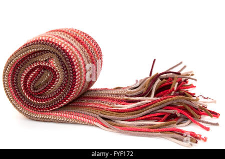 striped scarf Stock Photo