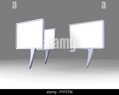 Speech bubbles Stock Photo