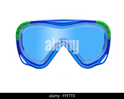 Swimming goggles isolated against a white background Stock Photo