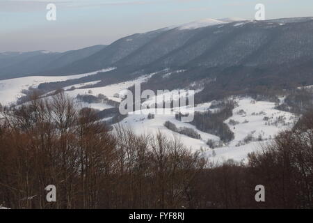 Bieszczady Mountains Stock Photo