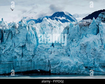 Margerie Glacier at Glacier bay national park in Southeast Alaska Stock Photo