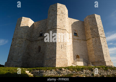 Castel del Monte castle, Andria, Apulia (Puglia), Italy Stock Photo