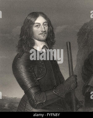 James Graham, 1st Marquess of Montrose, 1612-1650, a Scottish nobleman, poet and soldier Stock Photo