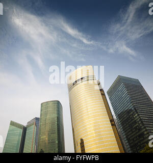 modern office building in shanghai Stock Photo