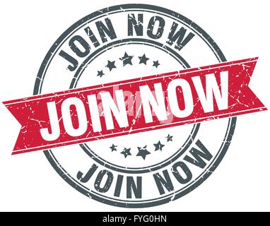join now grunge ribbon. join now sign. join now banner Stock Vector ...