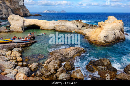 LAZIO ISLANDS PONTINE ISLAND Ponza Ponza Stock Photo - Alamy