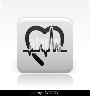 Vector illustration of single medical icon Stock Photo