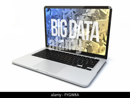 Data communication. Computer generated 3d render Stock Photo - Alamy