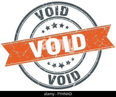 void round orange grungy vintage isolated stamp Stock Vector