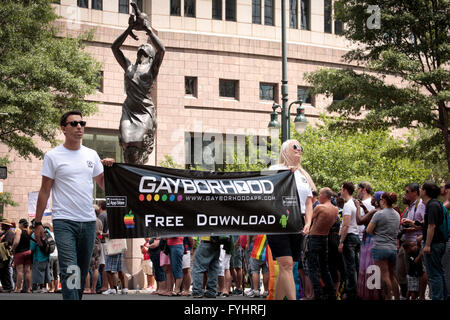 2013 Charlotte Pride Festival Stock Photo