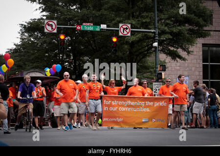 2013 Charlotte Pride Festival Stock Photo