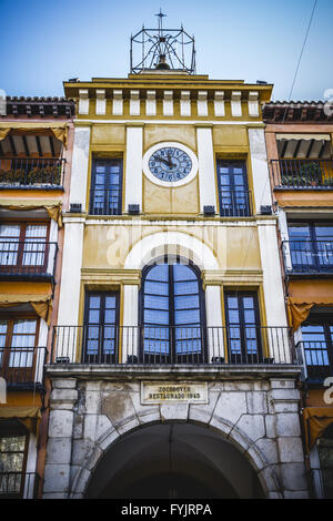 Plaza de Zocodover, Tourism, Toledo, most famous city in spain Stock Photo