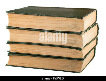 Stack of old books Stock Photo