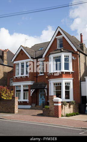 Property on Elms Rd in Clapham - London UK Stock Photo - Alamy