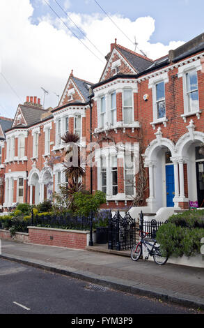 Property on Nightingale Square in Balham   -  London UK Stock Photo