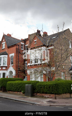 Property on Nightingale Square in Balham   -  London UK Stock Photo