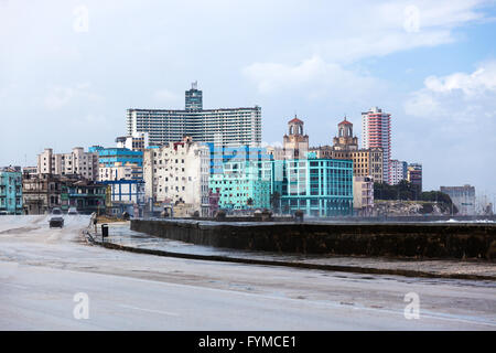 Havana on rainy day Stock Photo