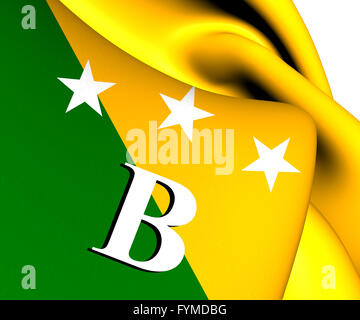 Flag of Bocas del Toro Stock Photo