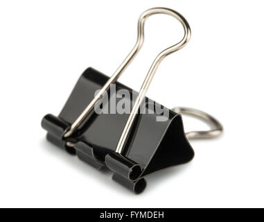 Paper binder clip Stock Photo