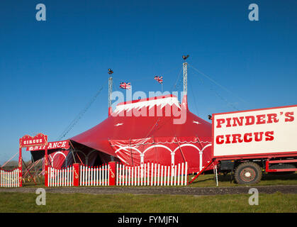 Pinders circus tent. Stock Photo