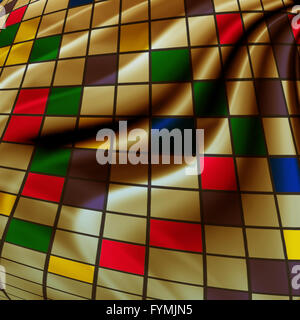 Abstract creative background in the style of mixed media Stock Photo