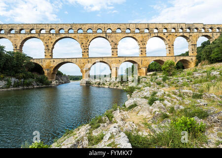 Pont du Gard, Languedoc Roussillon region, France, Unesco World Heritage Site