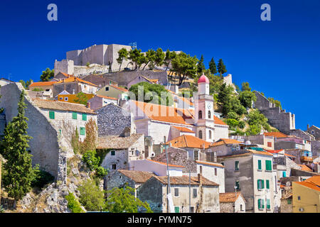 Old stone town of Sibenik Stock Photo