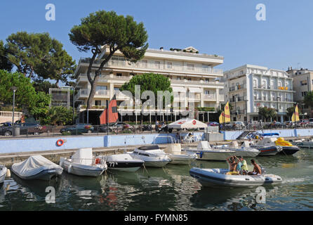 Marina of Riccione, Emilia-Romagna, Italy, Europe Stock Photo