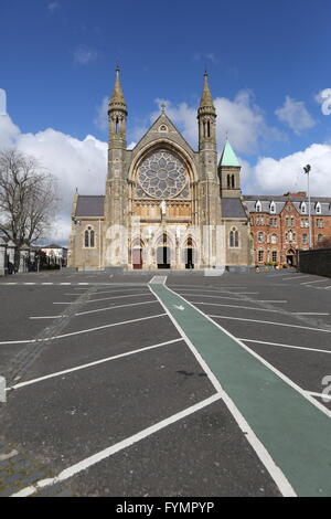 Clonard Monastery is a Roman Catholic church and monastery, located off the Falls Road in Belfast, Northern Ireland. The complex Stock Photo