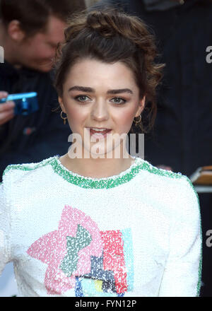 March 20, 2016 - Maisie Williams attending 'Jameson Empire Awards 2016' at Grosvenor House Hotel in London, UK. Stock Photo