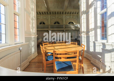 Beautiful places around the famous Newnham College at Cambridge University, United Kingdom Stock Photo